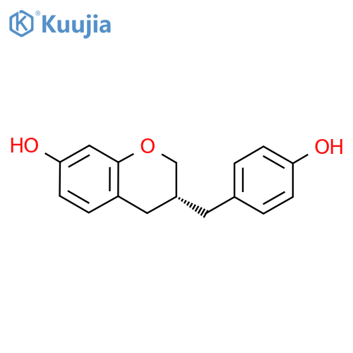 7-Hydroxy-3-(4-hydroxybenzyl)chroman structure