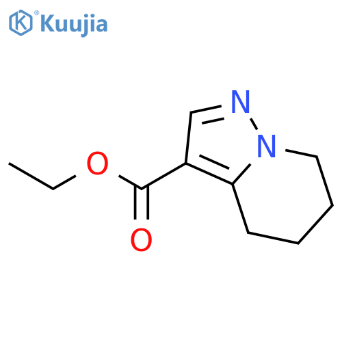ethyl 4H,5H,6H,7H-pyrazolo[1,5-a]pyridine-3-carboxylate structure