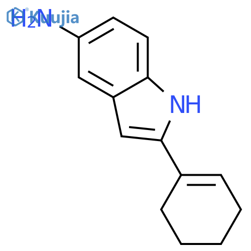 2-(1-cyclohexen-1-yl)-1H-Indol-5-amine structure