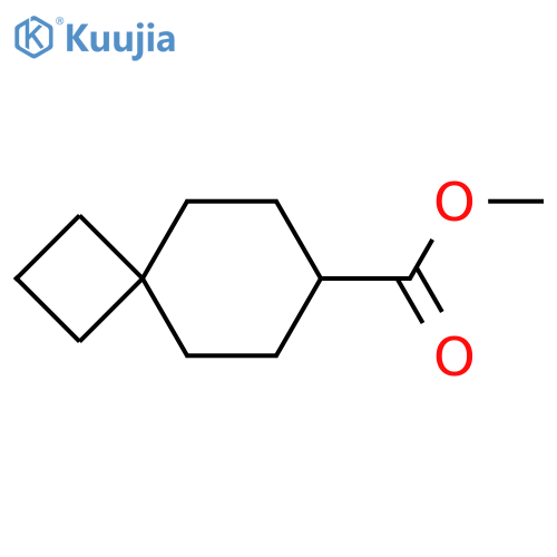 Spiro[3.5]nonane-7-carboxylic acid, methyl ester structure