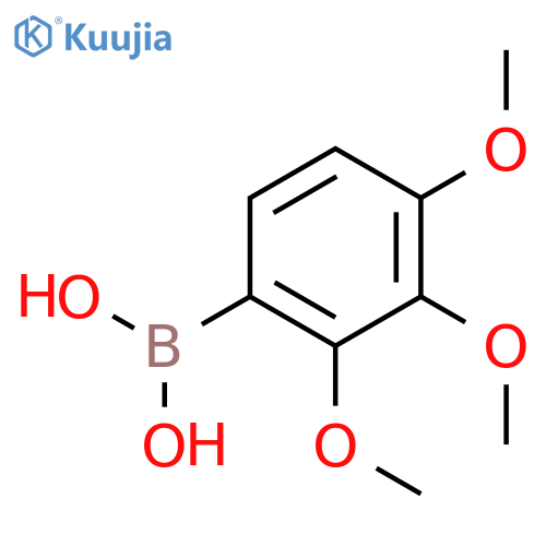 2,3,4-trimethoxybenzeneboronic acid structure