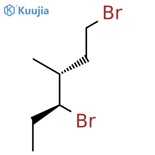 Hexane, 1,4-dibromo-3-methyl-, (R*,S*)- structure