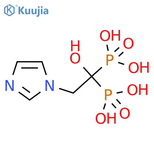 Zoledronic acid structure