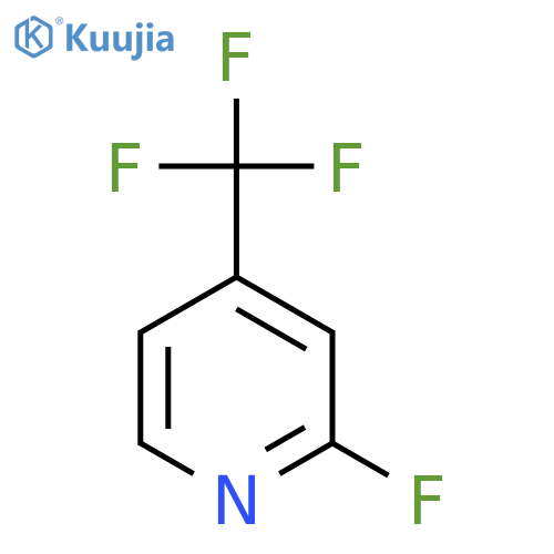 2-Fluoro-4-(trifluoromethyl)pyridine structure