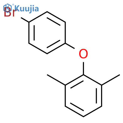 Benzene, 2-(4-bromophenoxy)-1,3-dimethyl- structure