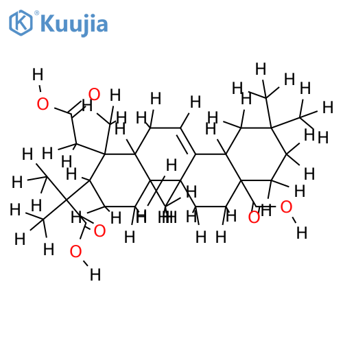 2,3-Seco-oleana-12-en-2,3,28-trioic acid structure