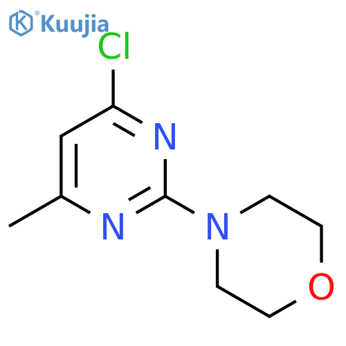 4-(4-Chloro-6-methyl-2-pyrimidinyl)morpholine structure