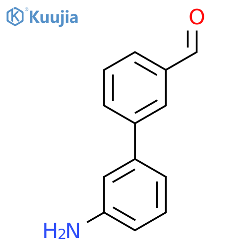 3'-Amino-[1,1'-biphenyl]-3-carbaldehyde structure