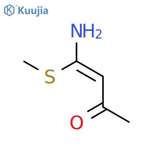 3-Buten-2-one,4-amino-4-(methylthio)- structure