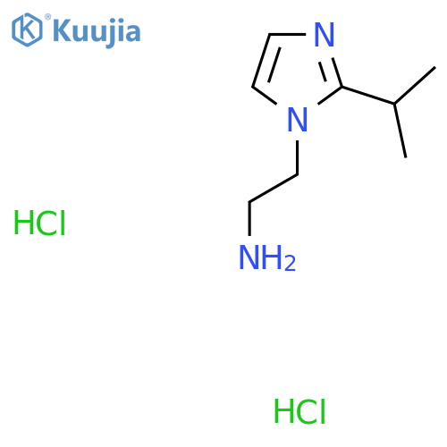 2-2-(Propan-2-yl)-1H-imidazol-1-ylethan-1-amine Dihydrochloride structure