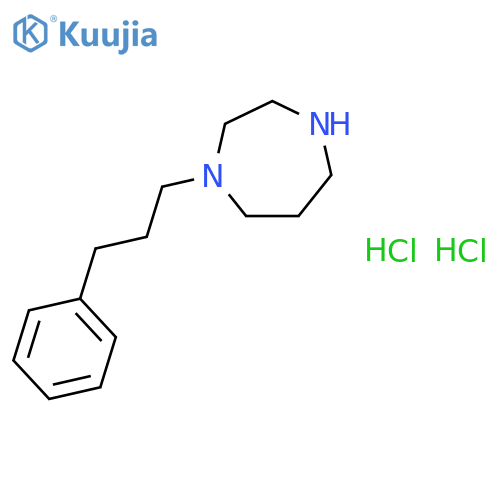 1-(3-phenylpropyl)-1,4-diazepane structure
