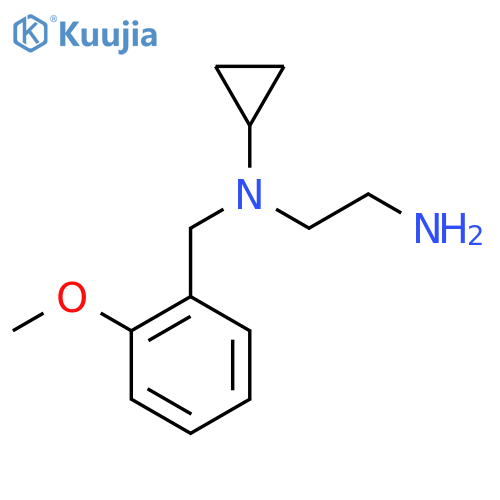 N*1*-Cyclopropyl-N*1*-(2-methoxy-benzyl)-ethane-1,2-diamine structure