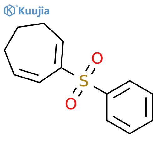 1,3-Cycloheptadiene,2-(phenylsulfonyl)- structure