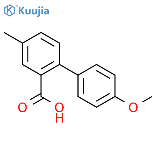 2-(4-methoxyphenyl)-5-methylbenzoic Acid structure