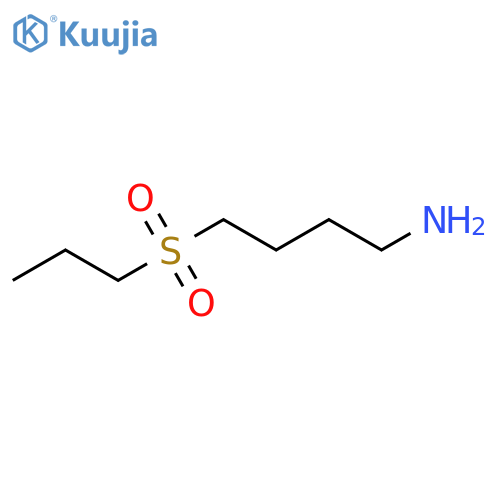 4-(Propane-1-sulfonyl)-butylamine structure