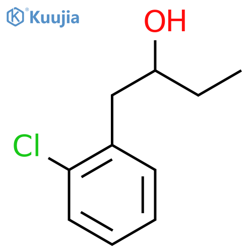1-(2-CHLOROPHENYL)-2-BUTANOL structure