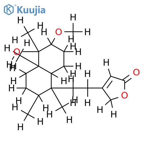 3-Me ether-3,4-Dihydroxy-13-cleroden-15,16-olide structure