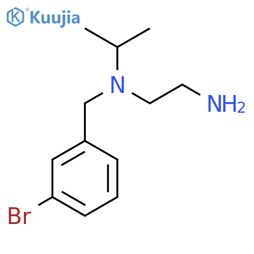 N*1*-(3-Bromo-benzyl)-N*1*-isopropyl-ethane-1,2-diamine structure