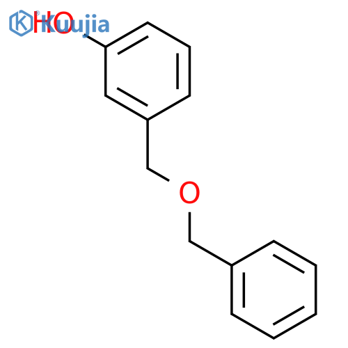 Phenol, 3-[(phenylmethoxy)methyl]- structure