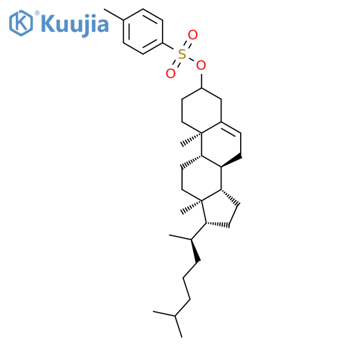 Cholest-5-en-3-ol (3b)-, 3-(4-methylbenzenesulfonate) structure