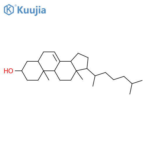 5α-Cholest-7-en-3β-ol-1,2,5,6α-d4 structure