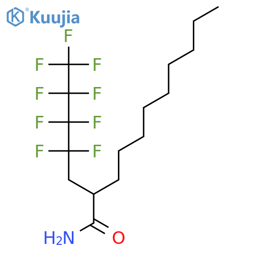 Undecanamide, 2-(2,2,3,3,4,4,5,5,5-nonafluoropentyl)- structure
