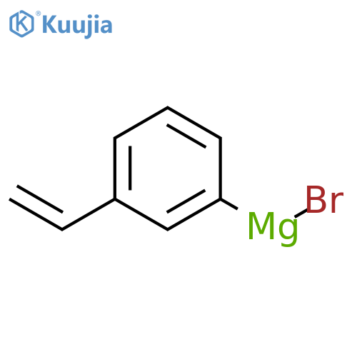 Magnesium, bromo(3-ethenylphenyl)- structure