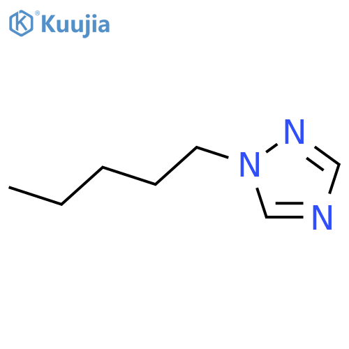 1H-1,2,4-Triazole,1-pentyl- structure