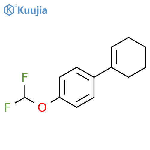 Benzene,1-(1-cyclohexen-1-yl)-4-(difluoromethoxy)- structure