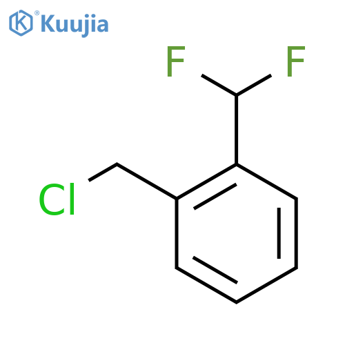 1-(Chloromethyl)-2-(difluoromethyl)benzene structure