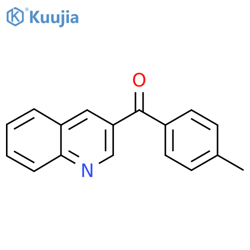 3-(4-Methylbenzoyl)quinoline structure