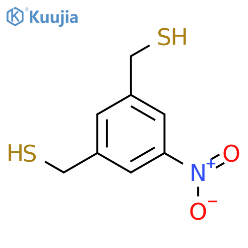 1,3-Benzenedimethanethiol, 5-nitro- structure