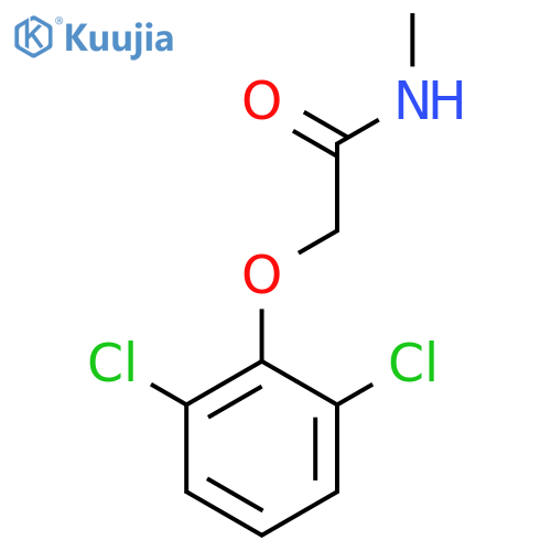 2-(2,6-dichlorophenoxy)-N-methylacetamide structure