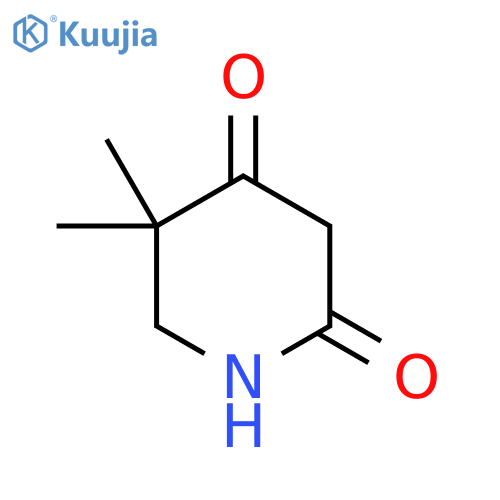 5,5-Dimethylpiperidine-2,4-dione structure