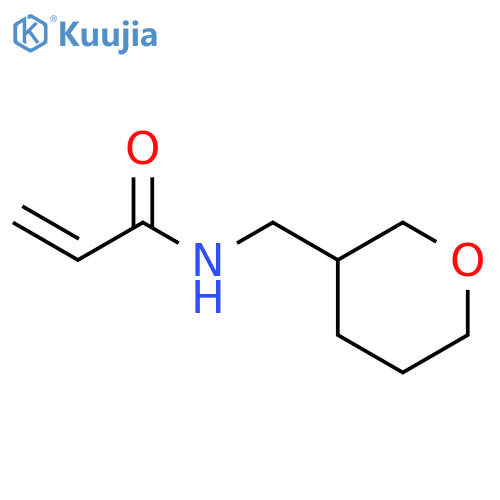 N-[(Tetrahydro-2H-pyran-3-yl)methyl]-2-propenamide structure