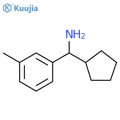 CYCLOPENTYL(3-METHYLPHENYL)METHANAMINE structure