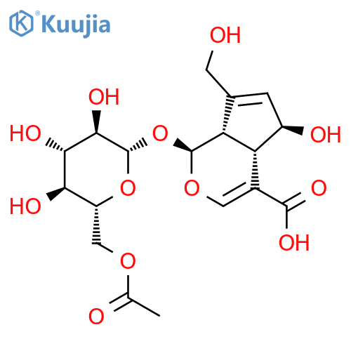 6-O-Acetylscandoside structure