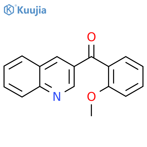 3-(2-Methoxybenzoyl)quinoline structure