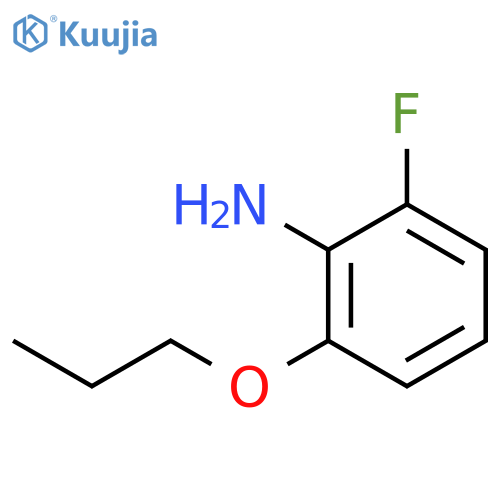 2-fluoro-6-propoxyaniline structure
