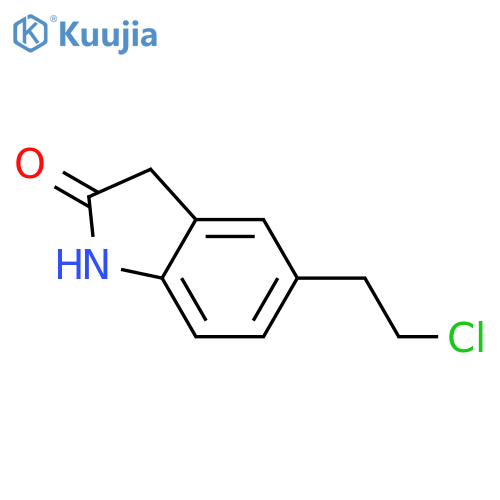 5-(2-Chloroethyl)oxindole structure