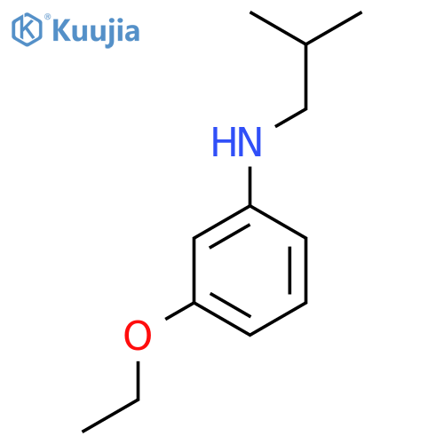 3-ethoxy-N-(2-methylpropyl)aniline structure