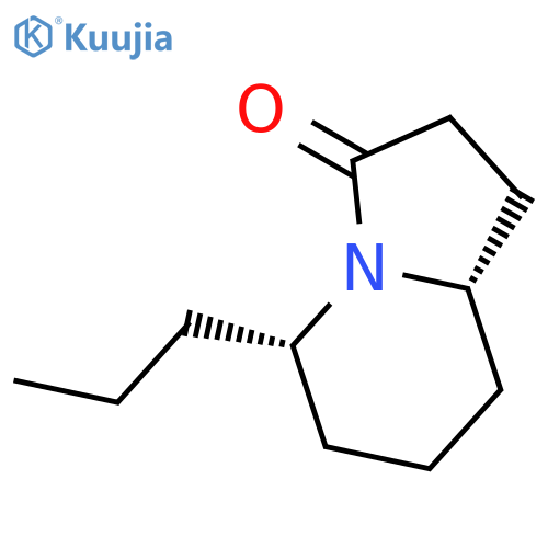 3(2H)-Indolizinone, hexahydro-5-propyl-, trans-(±)- structure