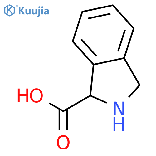 (S)-Isoindoline-1-carboxylic acid structure