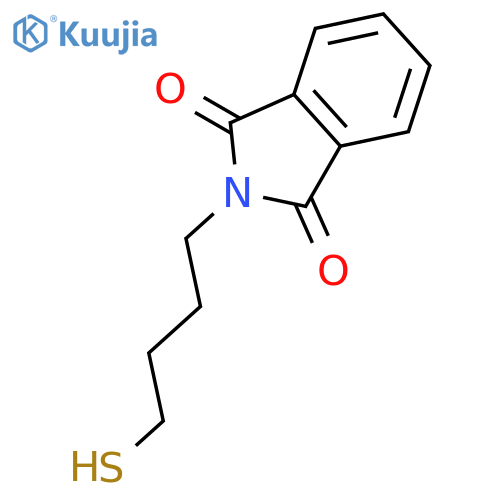2-(4-Sulfanylbutyl)isoindole-1,3-dione structure