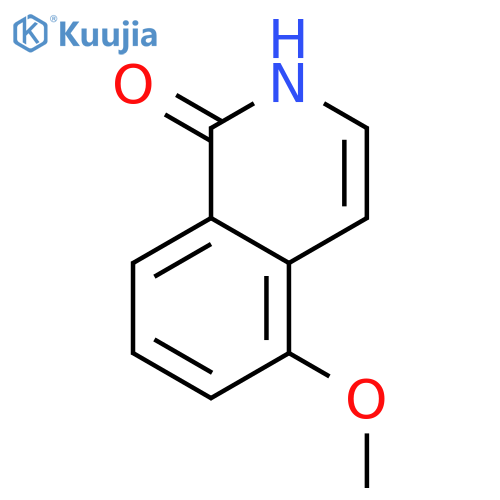 5-methoxy-1,2-dihydroisoquinolin-1-one structure