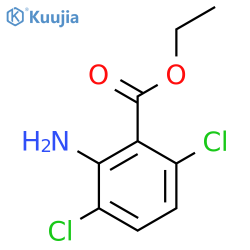 Ethyl 2-amino-3,6-dichlorobenzoate structure