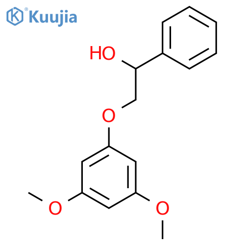 2-(3,5-Dimethoxyphenoxy)-1-phenylethanol structure