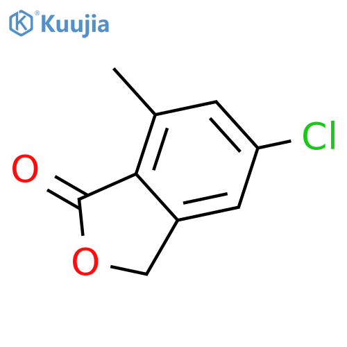 1(3H)-ISOBENZOFURANONE, 5-CHLORO-7-METHYL- structure
