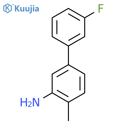 5-(3-Fluorophenyl)-2-methylaniline structure