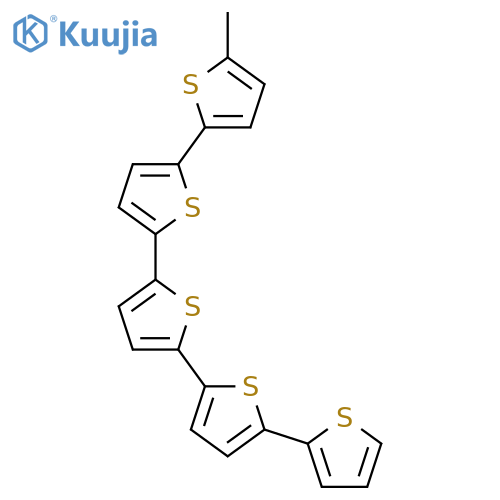 2,2':5',2'':5'',2''':5''',2''''-Quinquethiophene, 5-methyl- structure